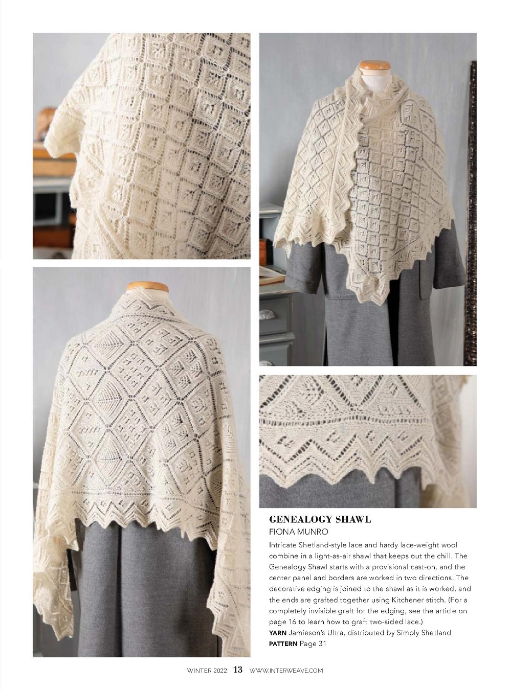 Журнал "Interweave Knits - Winter" 2022