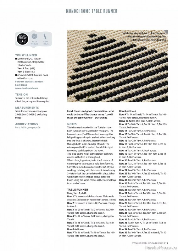 Вязаные проекты крючком в журнале «Simply Crochet №161 2025»