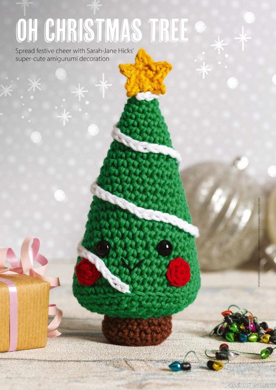 Вязаные проекты крючком в журнале «Your Crochet Christmas - 2022»