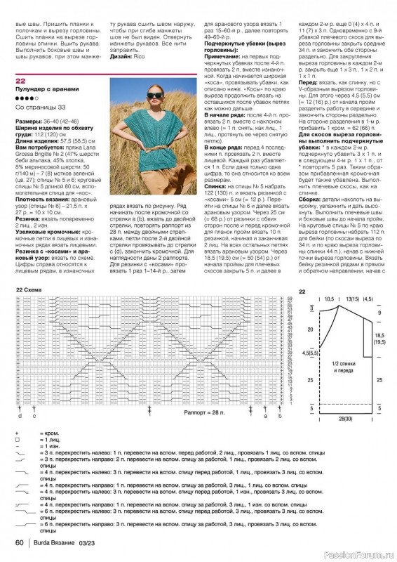 Вязаные модели в журнале «B-Вязание №3 2023»