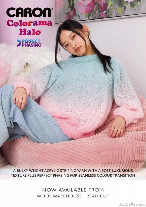 Вязаные проекты крючком в журнале «Simply Knitting №263 2025»
