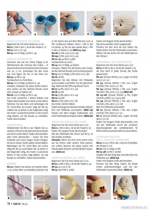 Вязаные проекты в журнале «Hakeln das MaschenMagazin №51 2025»»