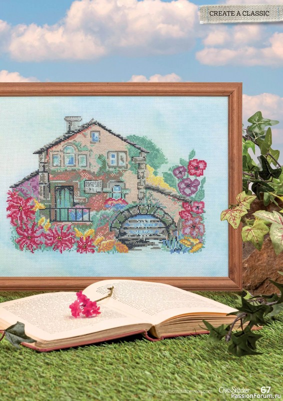 Коллекция вышивки в журнале «CrossStitcher №412 2024»