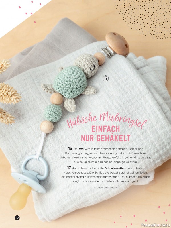 Вязаные модели для детей в журнале «Baby Maschenmode №64 2024»