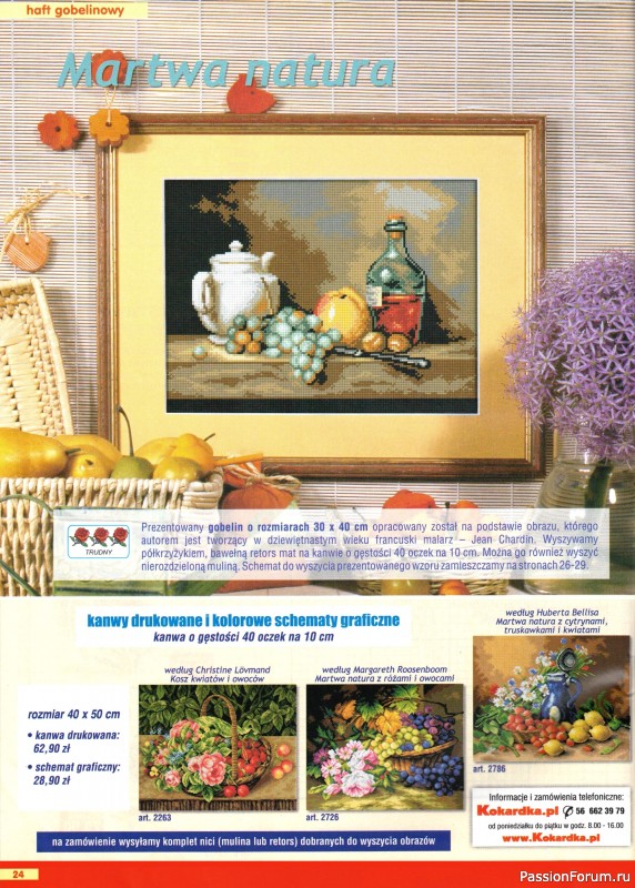 Коллекция вышивки в журнале «Kram z robotkami №4 2024»
