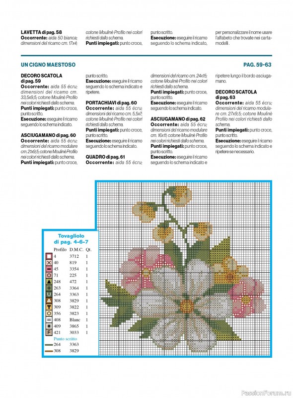 Коллекция проектов для рукодельниц в журнале «Profilo Punto Croce №6 2025»