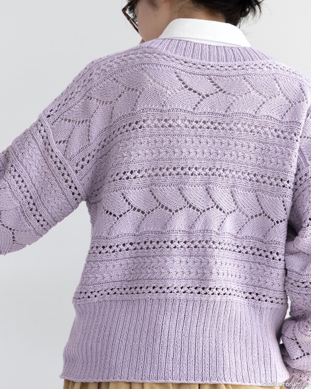 Вязаные модели в журнале «Knit Ange - Spring 2025»