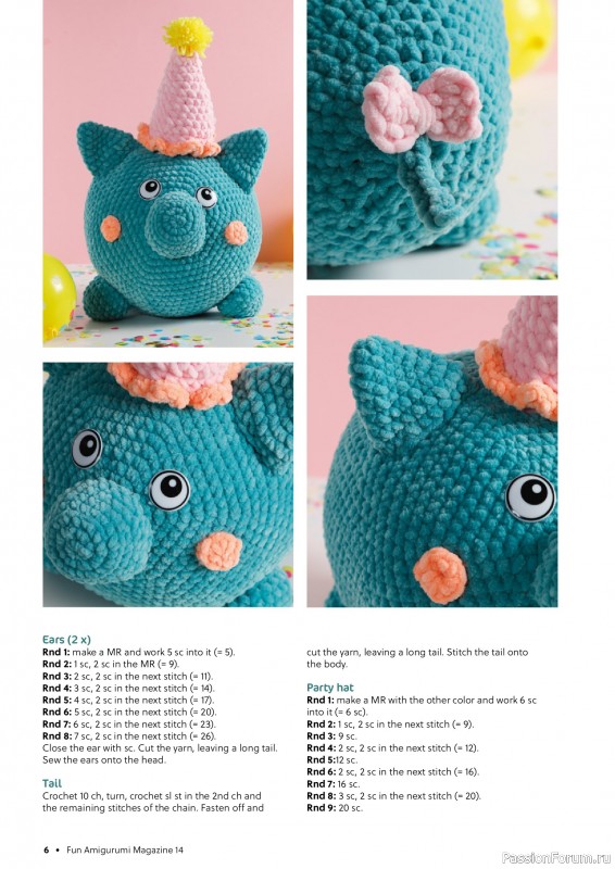 Вязаные проекты крючком в журнале «Fun Crochet Magazine №27 2025»