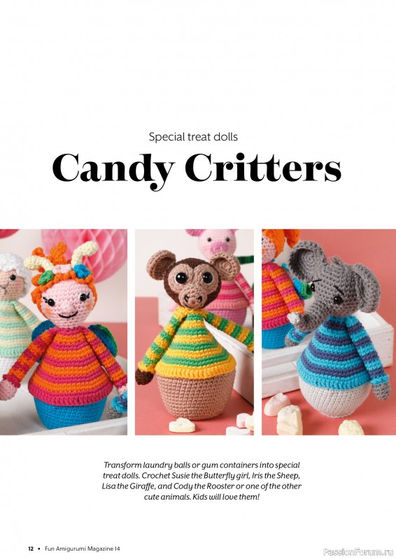 Вязаные проекты крючком в журнале «Fun Crochet Magazine №27 2025»