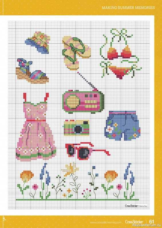 Коллекция вышивки в журнале «CrossStitcher №411 2024»