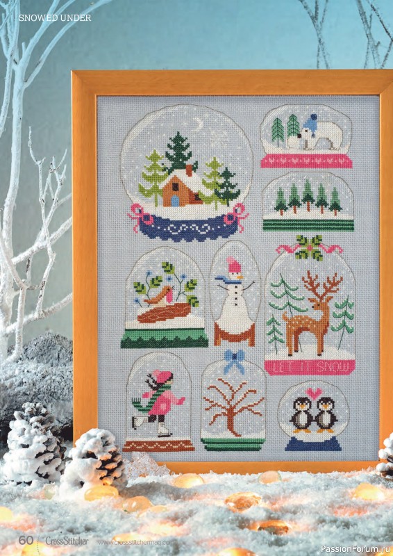 Коллекция вышивки в журнале «CrossStitcher №417 2024»