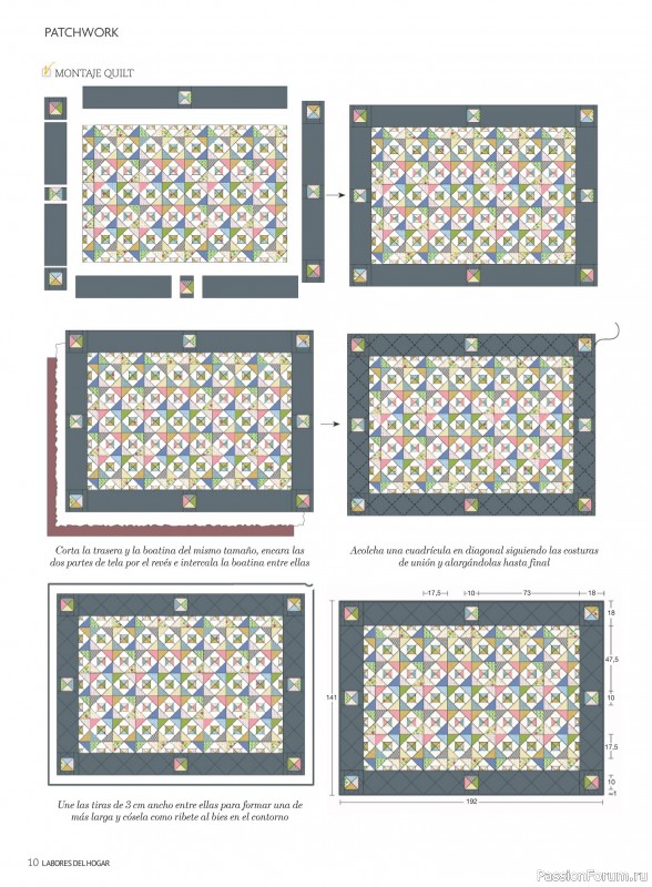 Коллекция проектов для рукодельниц в журнале «Labores del hogar №781 2024»