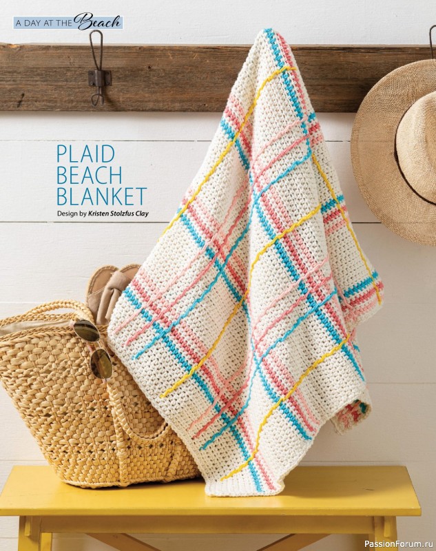 Вязаные проекты крючком в журнале «Crochet World - Summer 2025»