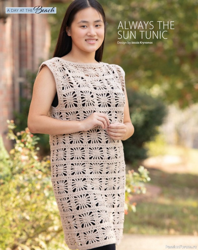 Вязаные проекты крючком в журнале «Crochet World - Summer 2025»