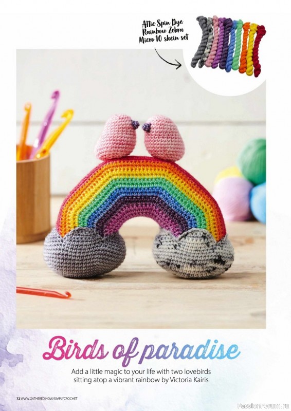 Вязаные проекты крючком в журнале «Simply Crochet №122 2022»