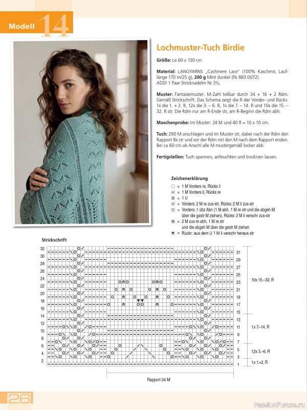 Вязаные проекты в журнале «Meine Strickmode MS105 2023»