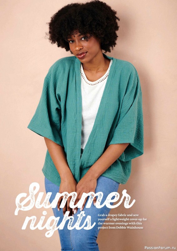 Коллекция проектов для рукодельниц в журнале «Mollie Makes - Simple Sewing 2025»