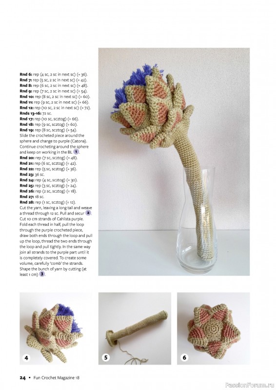 Вязаные проекты в журнале « Fun Crochet Magazine №18 2024»