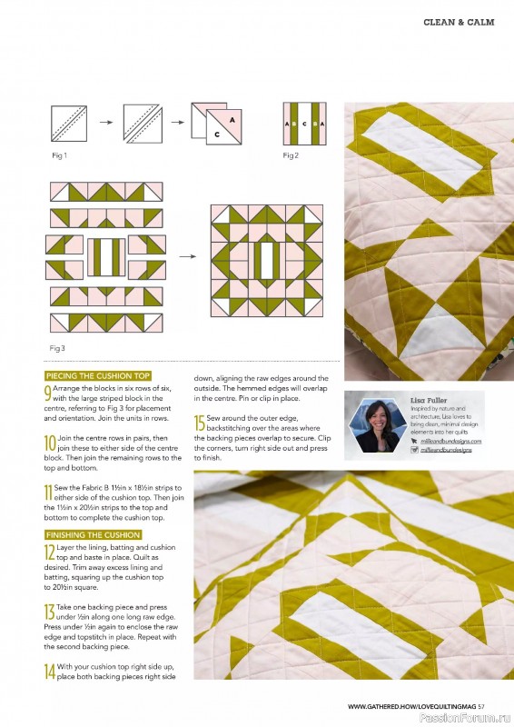 Коллекция проектов для рукодельниц в журнале «Love Patchwork & Quilting №150 2025»