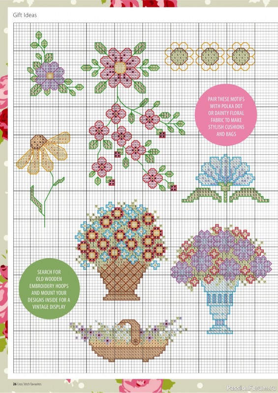 Коллекция вышивки в журнале «Cross Stitch Favourites №40 2025»