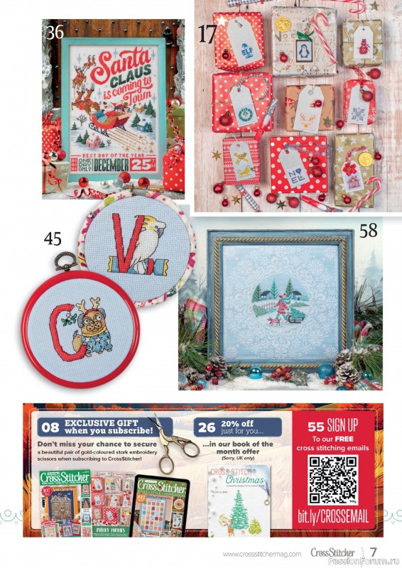 Коллекция вышивки в журнале «CrossStitcher №415 2024»