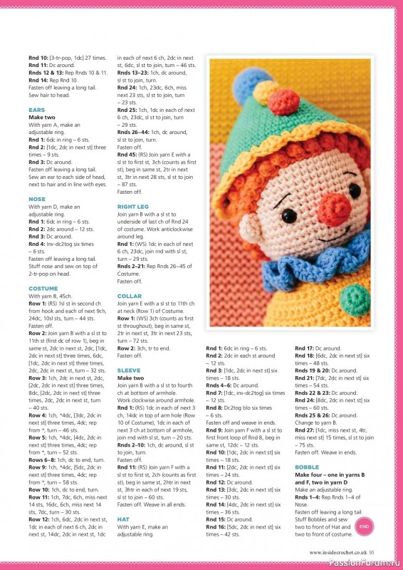 Вязаные проекты крючком в журнале «Inside Crochet №150 2022»