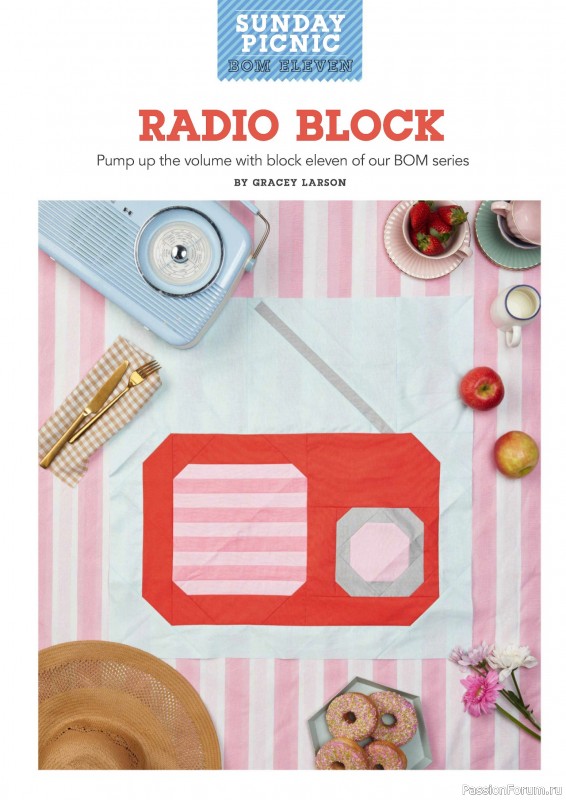 Коллекция проектов для рукодельниц в журнале «Love Patchwork & Quilting №145 2024»