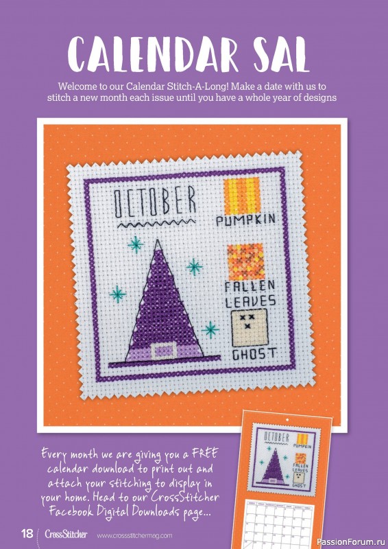 Коллекция вышивки в журнале «CrossStitcher №414 2024»