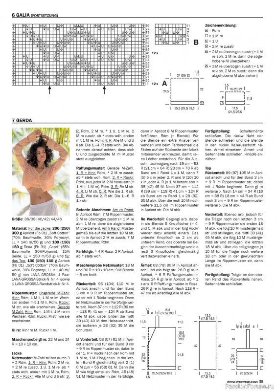 Вязаные модели в журнале «Verena Stricktrends №2 2023»
