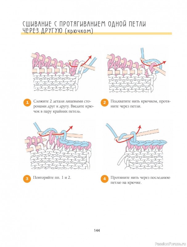 Вязаные проекты в книге «Научись вязать спицами и крючком за неделю». Продолжение