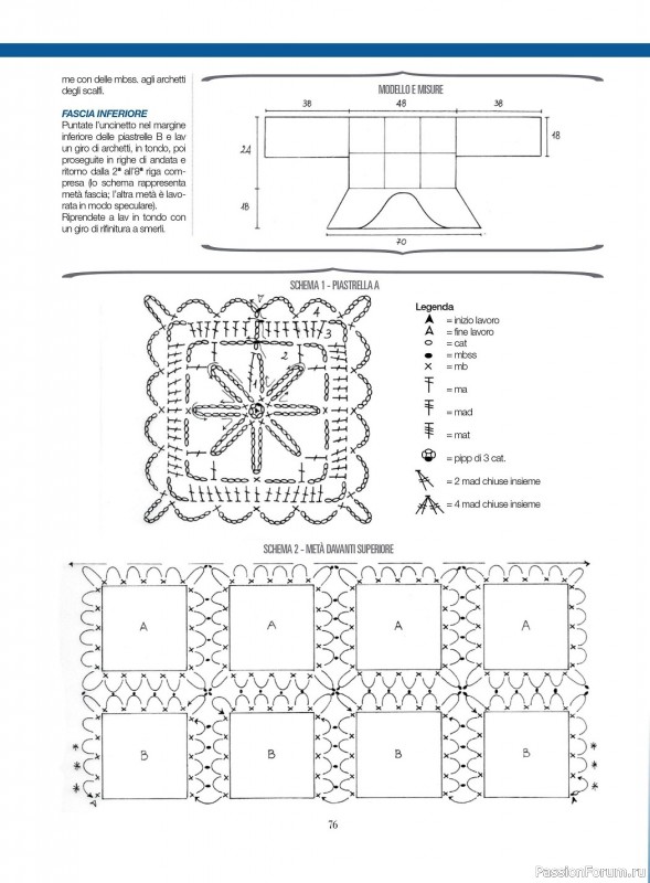 Вязаные проекты в журнале «L'uncinetto di Gio №36 2023»