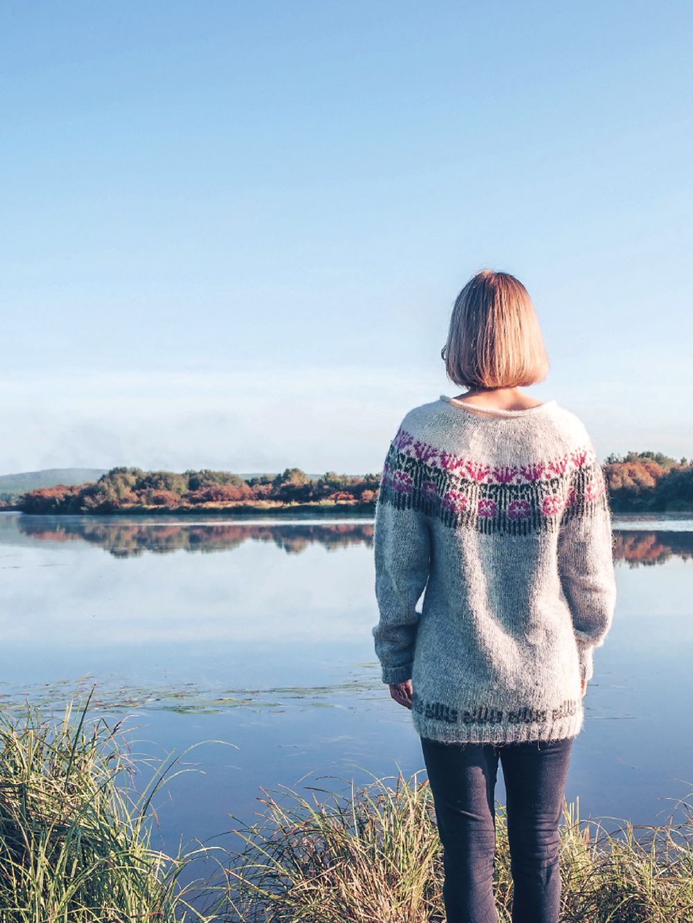 Коллекция вязаных моделей в книге «Icelandic Knits»