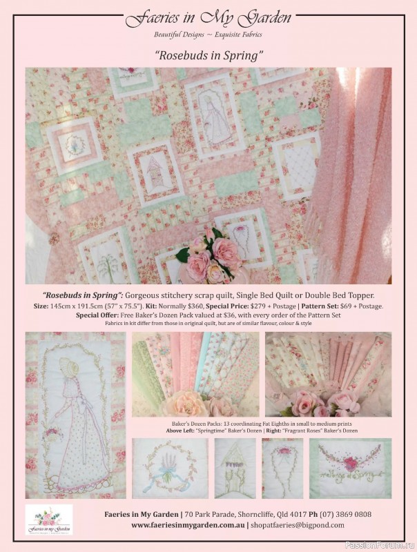 Коллекция проектов для рукодельниц в журнале «Quilters Companion №133 2025»