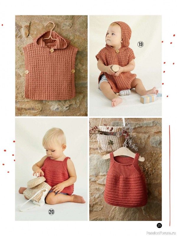 Вязаные модели для детей в журнале «Baby Maschenmode №54 2022»