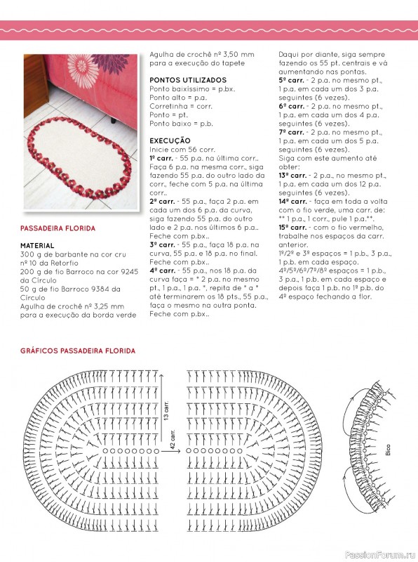 Вязаные проекты крючком в журнале «Artesanato Simples Ed.29 Barbantes»