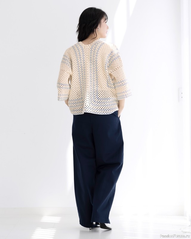 Вязаные модели в журнале «Knit Ange - Spring 2025»