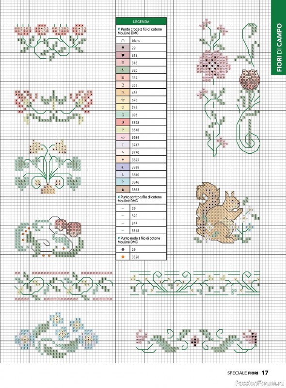 Коллекция вышивки в журнале «Punto Croce Speciale №8 2022»