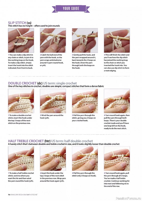 Вязаные проекты крючком в журнале «Simply Crochet №161 2025»