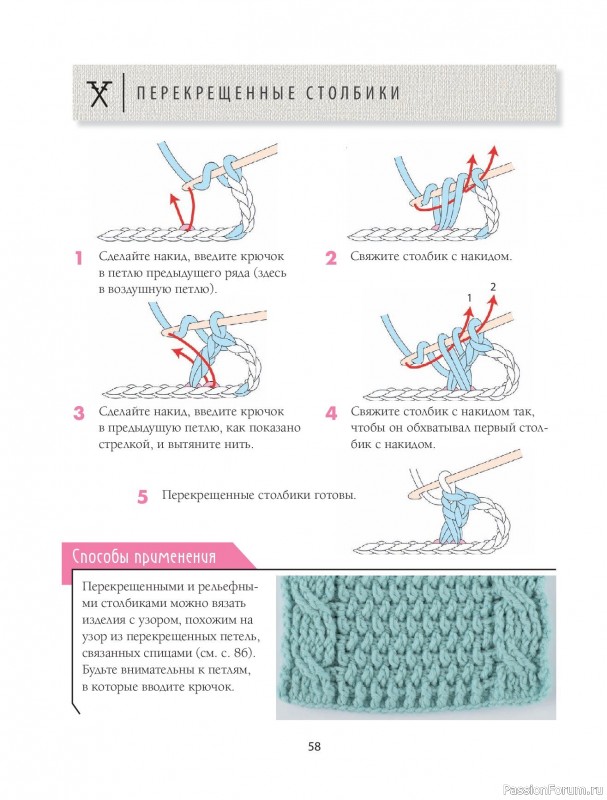 Вязаные проекты в книге «Научись вязать спицами и крючком за неделю»
