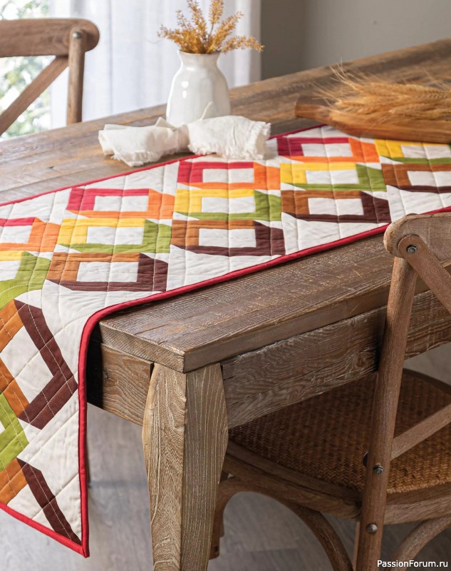 Коллекция проектов для рукодельниц в журнале «Quilter's World - Autumn 2025»