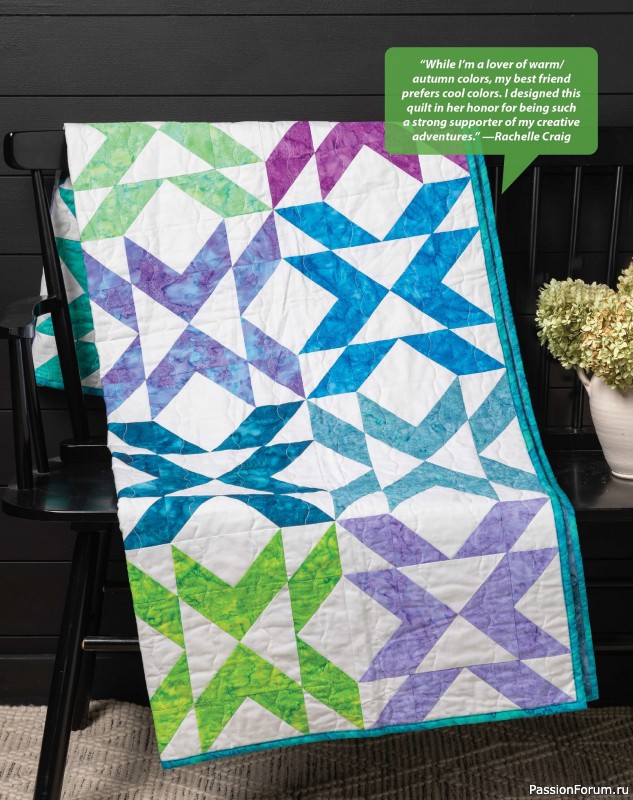 Коллекция проектов для рукодельниц в журнале «Quilter's World Special Edition - Late Spring 2025»