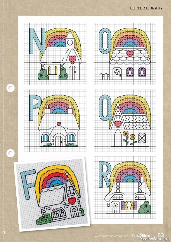 Коллекция вышивки в журнале «CrossStitcher №412 2024»