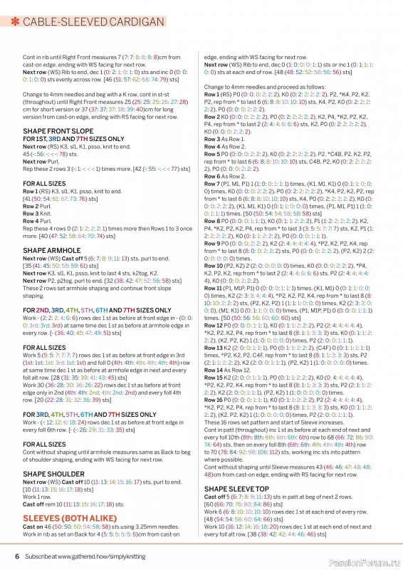 Вязаные проекты крючком в журнале «Simply Knitting №254 2024»