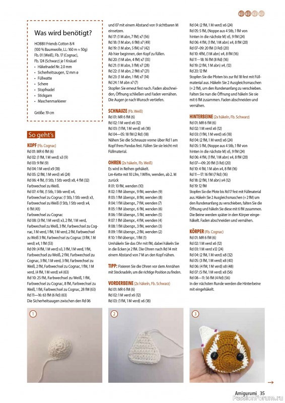 Вязаные проекты крючком в журнале «Amigurumi Magazin №21 2025»