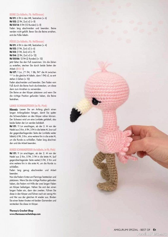 Вязаные проекты в журнале «Best of Amigurumi Spezial №1 2025»