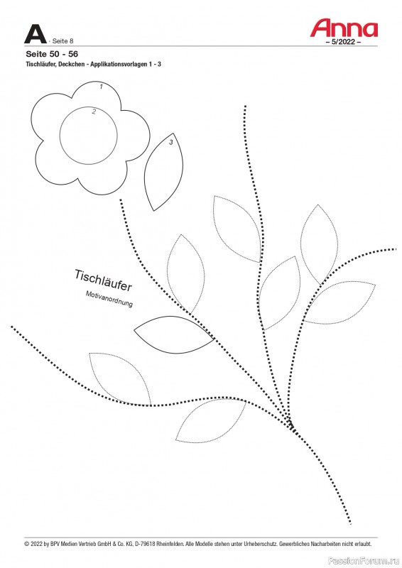 Коллекция проектов для рукодельниц в журнале «Anna №5 2022 Germany»