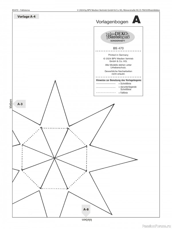 Коллекция проектов для рукодельниц в журнале «Mein Deko & Bastelspaß Sonderheft BS470 2024»