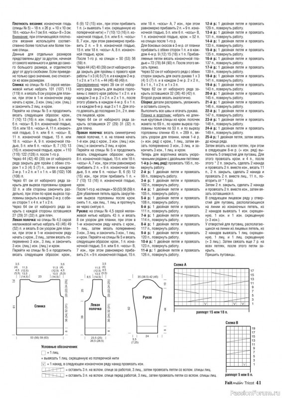 Вязаные модели в журнале «Tricot №4 2022»