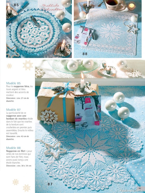 Вязаные проекты крючком в журнале «Le Monde du Crochet №33 2023»