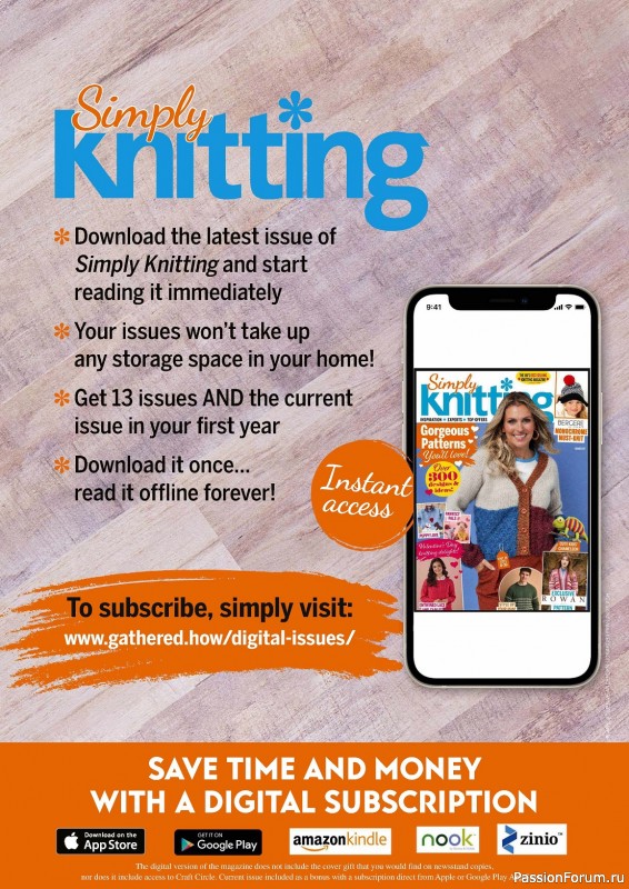 Вязаные проекты крючком в журнале «Simply Knitting №247 2024»